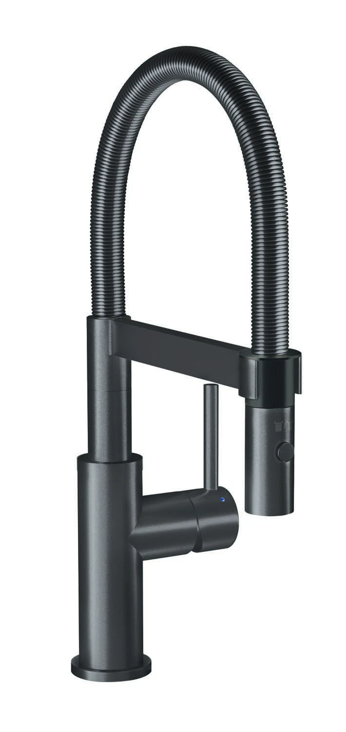 Villeroy Und Boch Küchenarmatur Steel Expert Compact 92730005 5,4 L/min, Umstellung Strahl/Brause, Anthracite 3 Villeroy Und Boch Küchenarmatur Steel Expert Compact 92730005 5,4 L/min, Umstellung Strahl/Brause, Anthracite