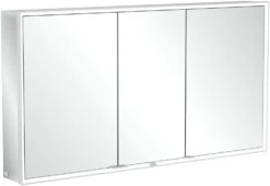 Villeroy Und Boch My View Now Spiegelschrank A4571400 140 X 75 X 16,8 Cm, LED-Beleuchtung, 3 Türen, Ein-/Ausschalter