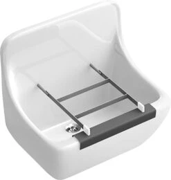 Villeroy Und Boch O.novo Ausgussbecken 691201R1 46x40x35cm, Mit Randschoner, Weiß C-plus