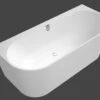 Villeroy Und Boch Oberon 2.0 Badewanne UBQ180OBR9CD00V01 Weiss, 1800x800x620mm, Vorwandmontage -Villeroy & Boch Villeroy und Boch Oberon 2.0 Badewanne UBQ180OBR9CD00V01 weiss 1800x800x620mm Vorwandmontage