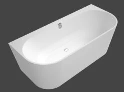 Villeroy Und Boch Oberon 2.0 Badewanne UBQ180OBR9CD00V01 Weiss, 1800x800x620mm, Vorwandmontage