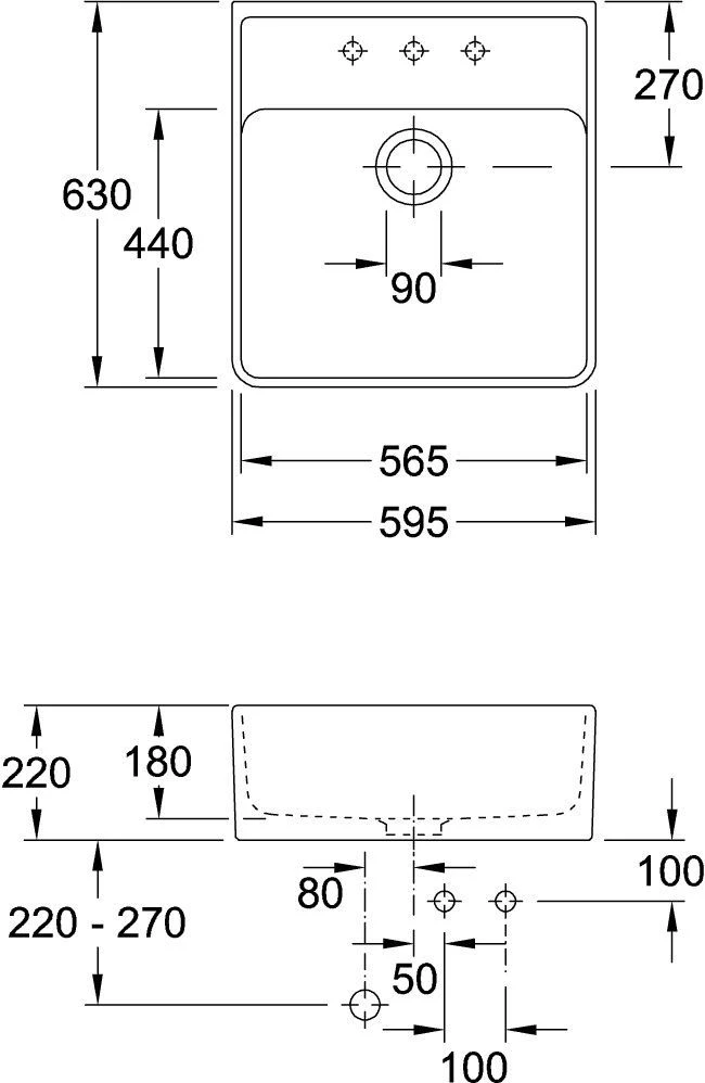 Villeroy Und Boch Spülstein Einzelbecken 632061AM Ablaufgarnitur, Handbetätigung, Befestigungssatz, Almond 5 Villeroy Und Boch Spülstein Einzelbecken 632061AM Ablaufgarnitur, Handbetätigung, Befestigungssatz, Almond – Bild 3