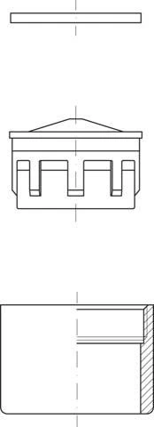Villeroy Und Boch Strahlregler 92517005 30x30mm, Mit Dichtungen, Anthracite 3 Villeroy Und Boch Strahlregler 92517005 30x30mm, Mit Dichtungen, Anthracite