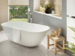 Villeroy Und Boch Theano Badewanne Q155ANH7F200V01 155x75cm, Freistehend, Weiß