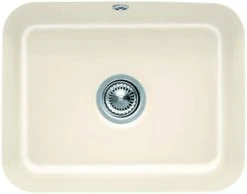 Villeroy Und Boch UnterbauspĂŒle 670601RW Mit Ablaufgarnitur, HandbetĂ€tigung, Befestigungssatz, Stone White