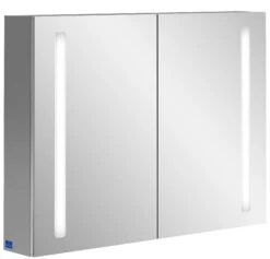 Villeroy&Boch My View 14+ Spiegelschrank A4331000 100 X 75 X 17,3 Cm, LED Beleuchtung, 2 Türen