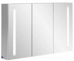 Villeroy&Boch My View 14+ Spiegelschrank A4331200 120 X 75 X 17,3 Cm, LED Beleuchtung, 3 Türen