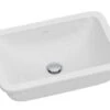 Villeroy & Boch Loop&Friends - Unterbauwaschtisch 450x280 Mm, Mit Überlauf, Ohne Hahnloch, Alpinweiß 61631001