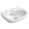 Villeroy & Boch O.novo - Handwaschbecken Compact 500x400 Mm, Mit Überlauf, Mit Hahnloch, Alpinweiß, Mit CeramicPlus 536050R1 -Villeroy & Boch aeb9263fb9901c98275a9023