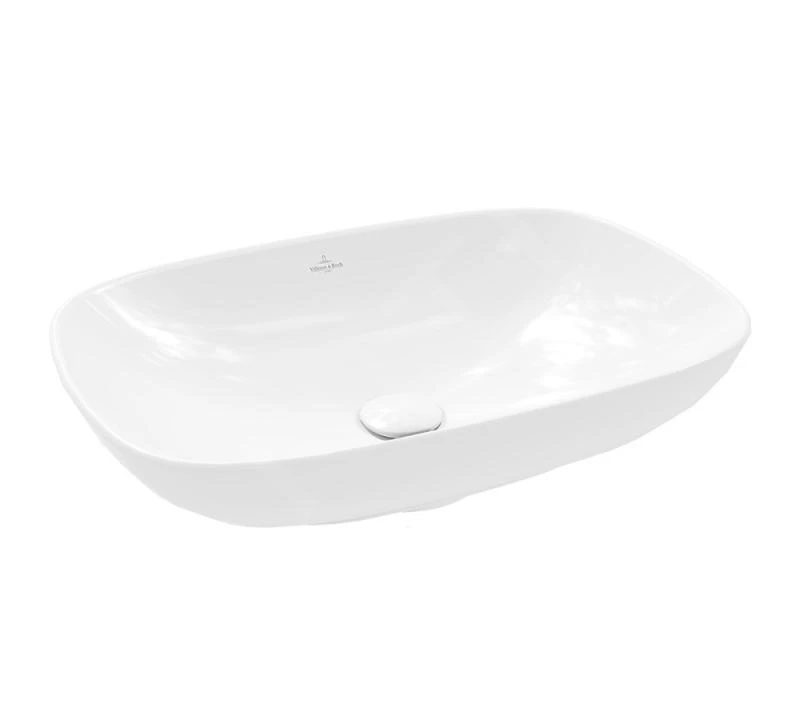Villeroy & Boch Loop&Friends - Aufsatzwaschtisch, 620x420 Mm, Ohne Überlauf, CeramicPlus, Stone White 4A5001RW 5 Villeroy & Boch Loop&Friends - Aufsatzwaschtisch, 620x420 Mm, Ohne Überlauf, CeramicPlus, Stone White 4A5001RW – Bild 3