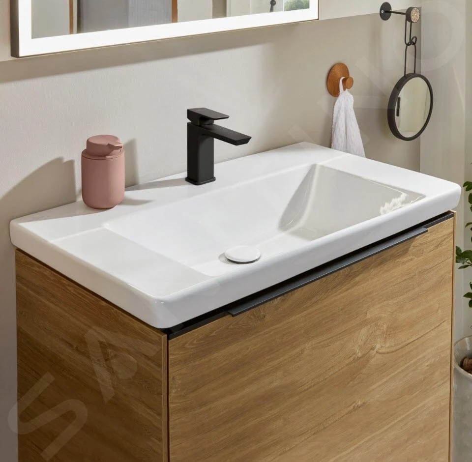 Villeroy & Boch Subway 3.0 - Waschbecken 800x470 Mm, Ohne Überlauf, Mit Hahnloch, CeramicPlus, Alpinweiß 4A7081R1 5 Villeroy & Boch Subway 3.0 - Waschbecken 800x470 Mm, Ohne Überlauf, Mit Hahnloch, CeramicPlus, Alpinweiß 4A7081R1 – Bild 3