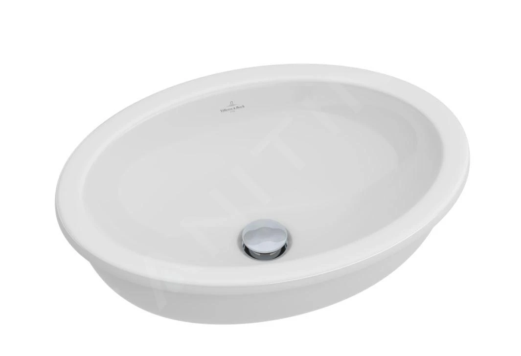 Villeroy & Boch Loop&Friends - Waschbecken Ohne Hahnloch, 570 X 410 Mm, Weiß, Mit Überlauf 61552001 3 Villeroy & Boch Loop&Friends - Waschbecken Ohne Hahnloch, 570 X 410 Mm, Weiß, Mit Überlauf 61552001