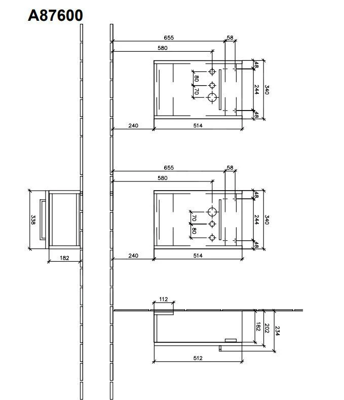 Villeroy & Boch Avento - Waschtischunterschrank, 340x514x202 Mm, 1 Tür, Stone Oak A87600RK 4 Villeroy & Boch Avento - Waschtischunterschrank, 340x514x202 Mm, 1 Tür, Stone Oak A87600RK – Bild 2