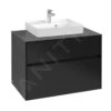Villeroy & Boch Collaro - Waschtischunterschrank, 800x548x500 Mm, 2 Auszüge, Schwarz Matt C08000PD -Villeroy & Boch b28ad19a450f4b668b4e0147