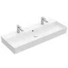 Villeroy & Boch Memento 2.0 - Doppelwaschbecken 1200x470 Mm, Mit Überlauf, 2 Hahnlöchern, CeramicPlus, Alpinweiß 4A22C4R1 1 Villeroy & Boch Memento 2.0 - Doppelwaschbecken 1200x470 Mm, Mit Überlauf, 2 Hahnlöchern, CeramicPlus, Alpinweiß 4A22C4R1 -Villeroy & Boch b2a91ccc97ed7e08487d38c7 1