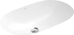 Villeroy & Boch O.novo - Unterbauwaschtish, Ohne Hahnloch, Mit Überlauf, 530 Mm X 320 Mm, Weiß 41625001