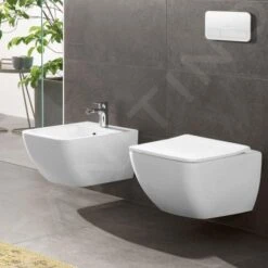 Villeroy & Boch Venticello - Wand-WC,SoftClosing, DirectFlush, CeramicPlus, Alpinweiß 4611RLR1 -Villeroy & Boch bc7f3139d183fc18a4fc97d7