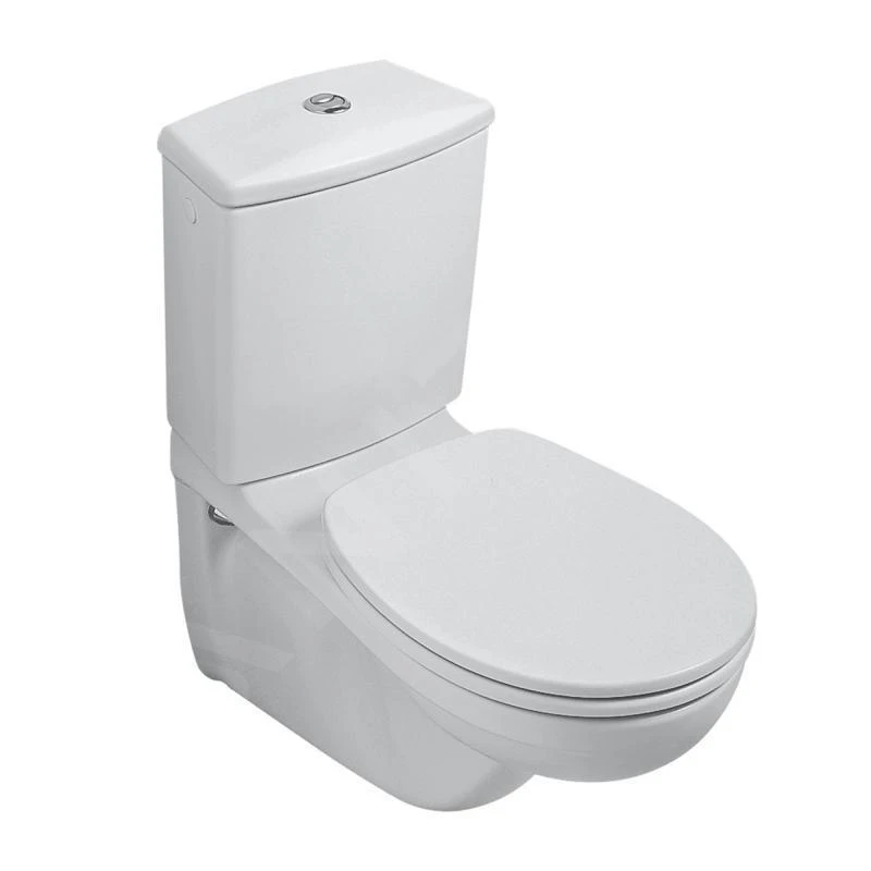 Villeroy & Boch O.novo - Stand Tiefspül WC Für Kombination, Abgang Waagerecht, CeramicPlus, Alpinweiß 662310R1 3 Villeroy & Boch O.novo - Stand Tiefspül WC Für Kombination, Abgang Waagerecht, CeramicPlus, Alpinweiß 662310R1