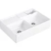 Villeroy & Boch Spültische - Keramikspüle, 90x63 Cm, CeramicPlus, Stone White 632391RW -Villeroy & Boch c98d0868fc0c9eab599bea81 1