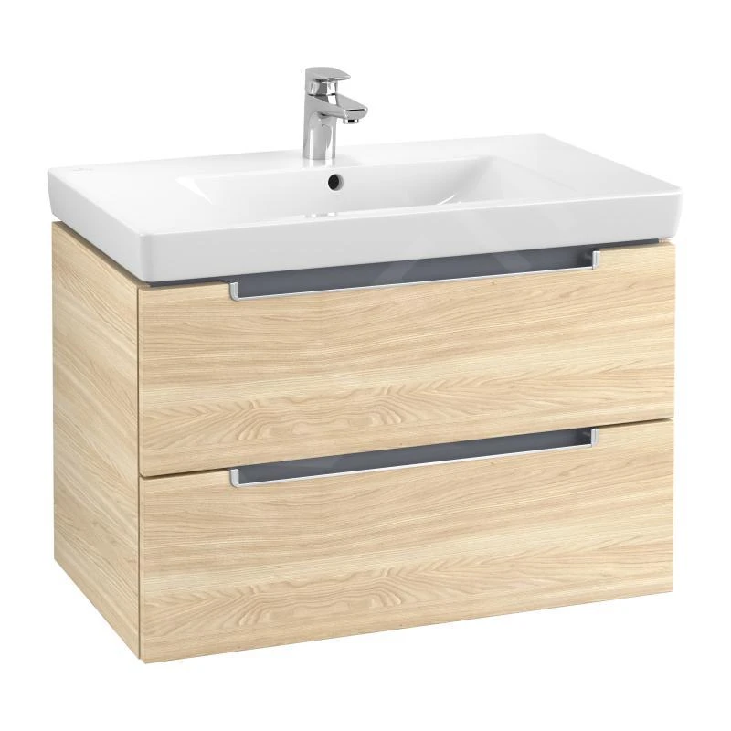 Villeroy & Boch Subway 2.0 - Waschtischunterschrank, 787x520x449 Mm , 2 Auszüge, Jilm Impresso A69600PN 3 Villeroy & Boch Subway 2.0 - Waschtischunterschrank, 787x520x449 Mm , 2 Auszüge, Jilm Impresso A69600PN