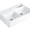 Villeroy & Boch Spültische - Keramikspüle 895x630 Mm Mit Ablaufgarnitur, CeramicPlus, Alpinweiß 632391R1 -Villeroy & Boch d694c8bcb949fec2042005c8 1