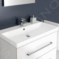 Villeroy & Boch Avento - Möbelwaschtisch, 800x470 Mm, Mit Überlauf, Mit Hahnloch, CeramicPlus, Alpinweiß 41568001 -Villeroy & Boch dde00b56e51f31cb74dba8cc