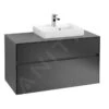 Villeroy & Boch Collaro - Waschtischunterschrank, 1000x548x500 Mm, 2 Auszüge, Schwarz Matt C01500PD -Villeroy & Boch e08a4832c4613af5e9102ea4