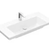 Villeroy & Boch Subway 3.0 - Waschbecken 1000x470 Mm, Ohne Überlauf, Mit Hahnloch, Alpinweiß 4A70A201 -Villeroy & Boch e7c1dc1e4182bb60e56ab449
