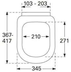Villeroy & Boch Architectura - WC Sitz Compact, Alpinweiß 9M66E101 -Villeroy & Boch ed9195492bf79ef579aca0b5