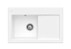 Villeroy & Boch Subway 45 - Keramikspüle, 78x51 Cm, CeramicPlus, Snow White 677201KG