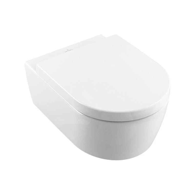 Villeroy & Boch Avento - Wand-WC Mit Sitz SoftClosing, DirectFlush, Alpinweiß 5656HR01 3 Villeroy & Boch Avento - Wand-WC Mit Sitz SoftClosing, DirectFlush, Alpinweiß 5656HR01