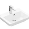Villeroy & Boch Subway 3.0 - Möbelhandwaschbecken 500x400 Mm, Mit Überlauf, Mit Hahnloch, CeramicPlus, Alpinweiß 4370FFR1 -Villeroy & Boch f00d1433f23d3b00fbd81c97