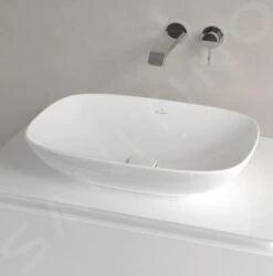 Villeroy & Boch Loop&Friends - Aufsatzwaschtisch, 560x380 Mm, Mit Überlauf, Alpinweiß 4A490001 -Villeroy & Boch f80373a41a9b7d9e2b58c530