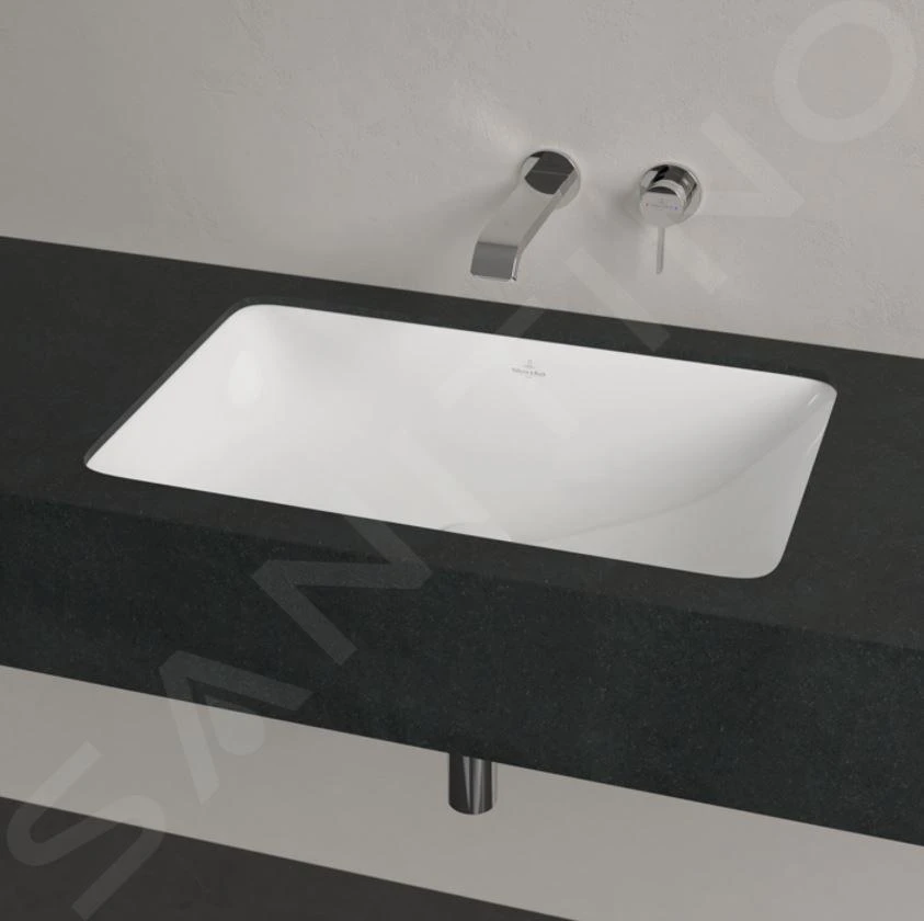 Villeroy & Boch Loop&Friends - Unterbauwaschtisch 615x380 Mm, Ohne Überlauf, Ohne Hahnloch, Alpinweiß 61632101 6 Villeroy & Boch Loop&Friends - Unterbauwaschtisch 615x380 Mm, Ohne Überlauf, Ohne Hahnloch, Alpinweiß 61632101 – Bild 4