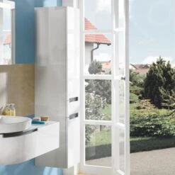 Villeroy & Boch Subway 2.0 - Hochschrank 1650x370x350 Mm, Glossy Grey A70800DH -Villeroy & Boch fc6bb8b1ee75b1949cf91a73