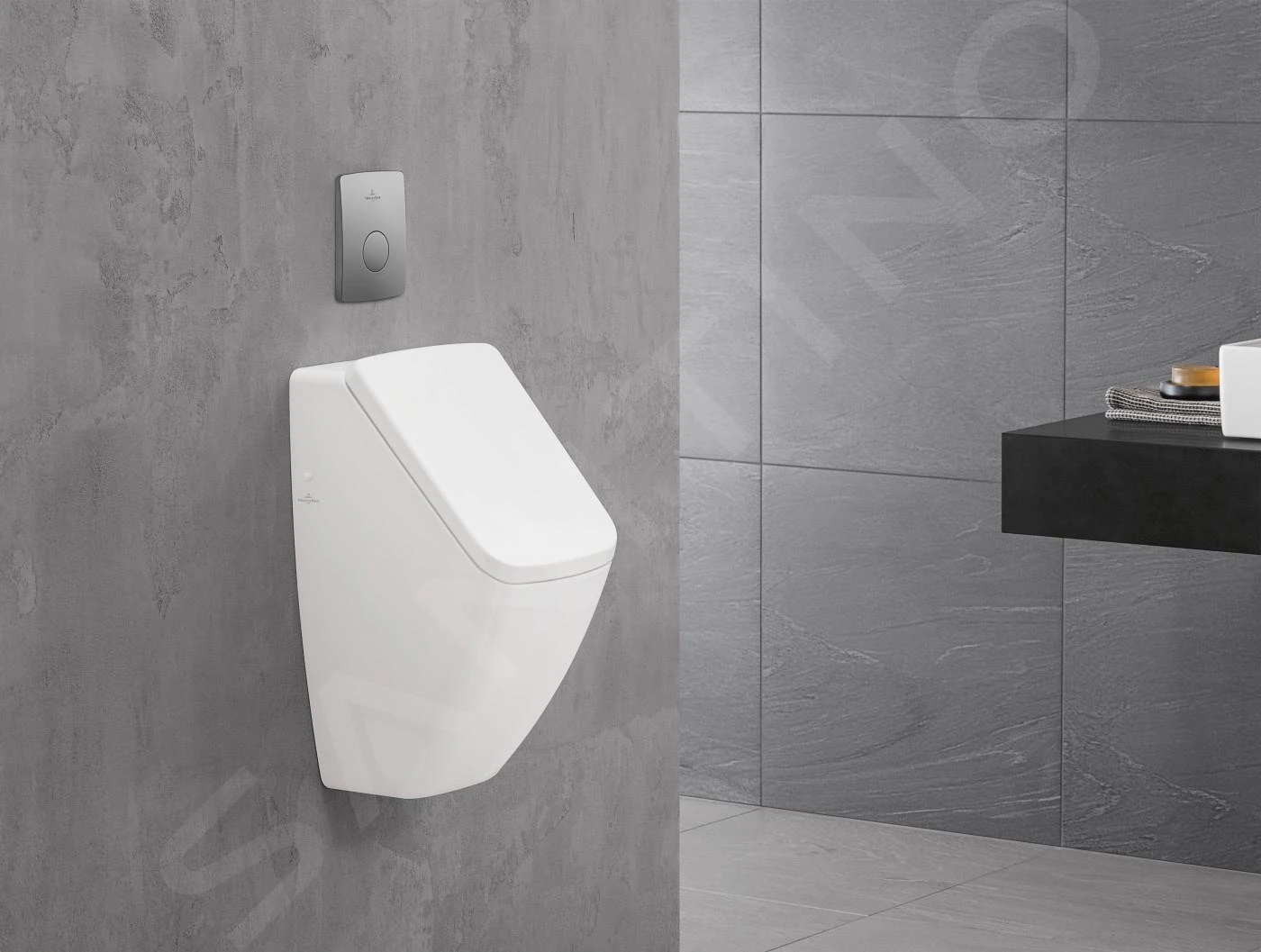 Villeroy & Boch Venticello - Absaugurinal Für Deckel, Anschluss Verdeckt, DirectFlushCeramicPlus, Stone White 5504R1RW 6 Villeroy & Boch Venticello - Absaugurinal Für Deckel, Anschluss Verdeckt, DirectFlushCeramicPlus, Stone White 5504R1RW – Bild 4