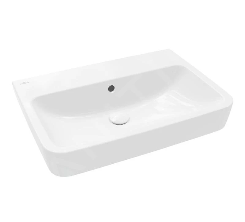 Villeroy & Boch O.novo - Waschbecken 650x460 Mm, Mit Überlauf, Ohne Hahnloch, Alpinweiß 4A416701 3 Villeroy & Boch O.novo - Waschbecken 650x460 Mm, Mit Überlauf, Ohne Hahnloch, Alpinweiß 4A416701